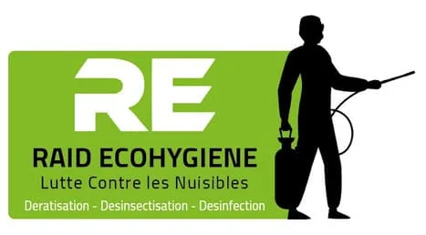 Logo de la société RAID ECOHYGIENE dératisation désinsectisation lutte anti nuisibles a rabat