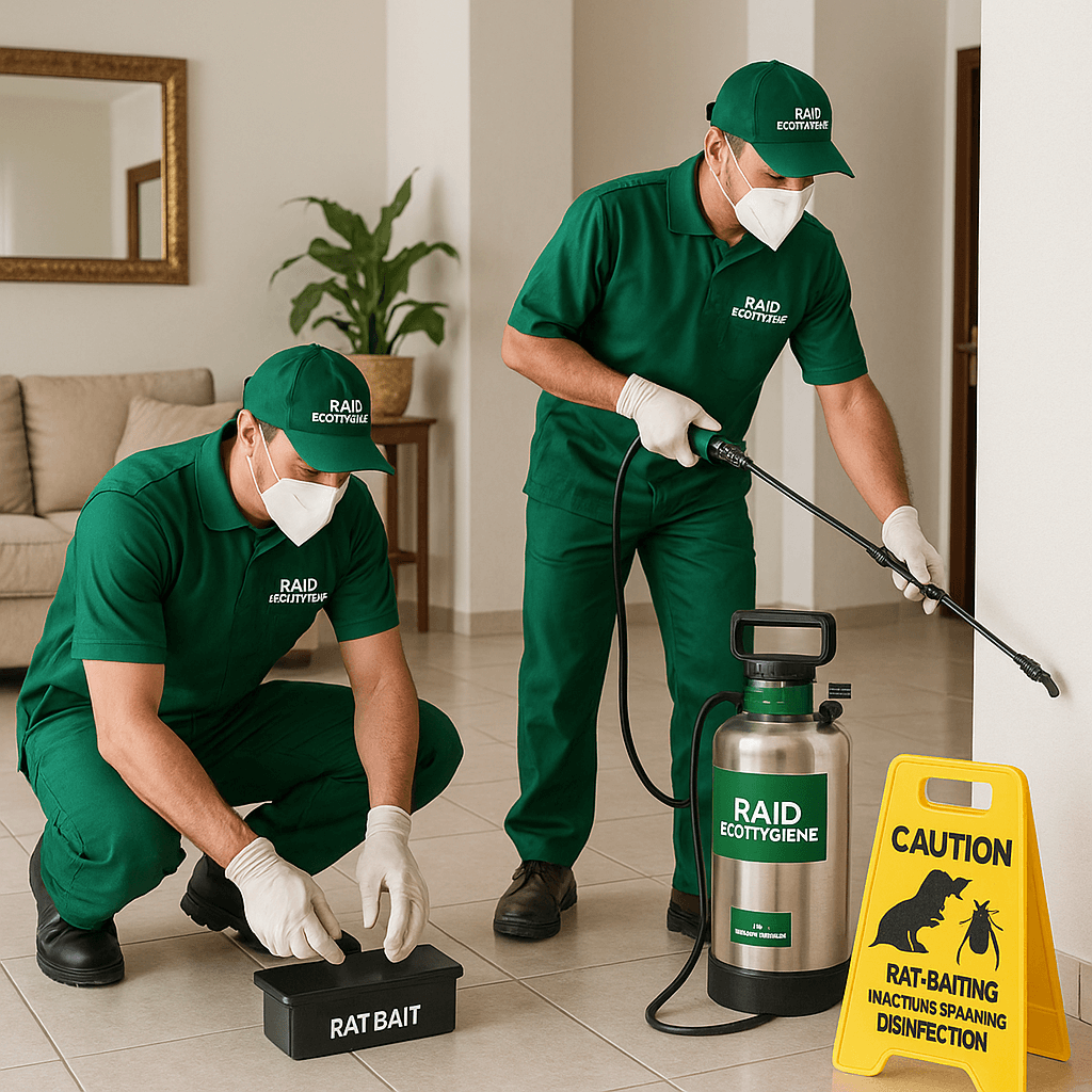 Dératisation Désinsectisation Maroc par raid ecohygiene